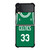 BOSTON CELTICS LARRY BIRD 33 JERSEY Samsung Galaxy Z Flip 3 Case Cover