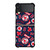 BOSTON RED SOX BASEBALL PATTERN Samsung Galaxy Z Flip 3 Case Cover