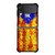 CATALONIA FLAG BRUSHES Samsung Galaxy Z Flip 3 Case Cover