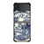 CHINESE BLUE ART Samsung Galaxy Z Flip 3 Case Cover