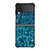 CLEAR BLUE WATER Samsung Galaxy Z Flip 3 Case Cover