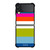 COACH NEW YORK STRIPE 2 Samsung Galaxy Z Flip 3 Case Cover