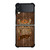 COMO HOOEY WOODEN LOGO Samsung Galaxy Z Flip 3 Case Cover