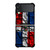 DOMINICAN REPUBLIC FLAG Samsung Galaxy Z Flip 3 Case Cover