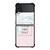 GOOD VIBES ONLY MARBLE Samsung Galaxy Z Flip 3 Case Cover