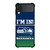 IM IN SEATTLE SEAHAWKS Samsung Galaxy Z Flip 3 Case Cover