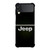 JEEP GREEN CARBON LOGO Samsung Galaxy Z Flip 3 Case Cover