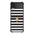 KATE SPADE GOLD AND STRIPES Samsung Galaxy Z Flip 3 Case Cover