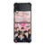KPOP BTS LOVE PINK SIGNATURE Samsung Galaxy Z Flip 3 Case Cover