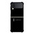 LINCOLN MOTOR BLACK LOGO Samsung Galaxy Z Flip 3 Case Cover
