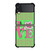 LOVE AKA PINK AND GREEN Samsung Galaxy Z Flip 3 Case Cover
