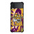 LSU TIGERS FOOTBALL HALFTONE Samsung Galaxy Z Flip 3 Case Cover