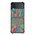 MELTED COLORFUL CHROME Samsung Galaxy Z Flip 3 Case Cover