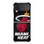 MIAMI HEAT NBA LOGO Samsung Galaxy Z Flip 3 Case Cover