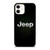 JEEP GREEN CARBON LOGO iPhone 12 Case Cover