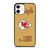 KANSAS CITY CHIEFS RUSTY LOGO iPhone 12 Case Cover