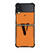 OFF WHITE V LONE LOGO Samsung Galaxy Z Flip 3 Case Cover