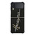 PAGANI HUAYRA CARBON LOGO Samsung Galaxy Z Flip 3 Case Cover