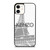 KENZO PARIS EIFFEL TOWER iPhone 12 Case Cover
