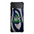 SEATTLE SEAHAWKS NFL TEAM LOGO Samsung Galaxy Z Flip 3 Case Cover