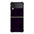 STYLISH HEXAGONAL VIOLET PATTERN Samsung Galaxy Z Flip 3 Case Cover