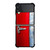TESLA METAL EMBLEM Samsung Galaxy Z Flip 3 Case Cover