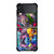 TOOTHLESS STITCH PIKACHU Samsung Galaxy Z Flip 3 Case Cover TOOTHLESS STITCH PIKACHU Samsung Galaxy Z Flip 3 Case Cover