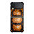 TORTOISE SHELL TEXTURES Samsung Galaxy Z Flip 3 Case Cover TORTOISE SHELL TEXTURES Samsung Galaxy Z Flip 3 Case Cover