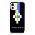 MARCELO BURLON MILAN RAINBOW LOGO iPhone 12 Case Cover