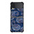 VERA BRADLEY BLUE PATTERN Samsung Galaxy Z Flip 3 Case Cover VERA BRADLEY BLUE PATTERN Samsung Galaxy Z Flip 3 Case Cover