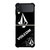 VOLCOM BLACK LOGO Samsung Galaxy Z Flip 3 Case Cover