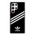 ADIDAS ORIGINALS STRIPES BLACK WHITE Samsung Galaxy S23 Ultra Case Cover