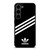 ADIDAS ORIGINALS STRIPES BLACK WHITE Samsung Galaxy S23 Plus Case Cover