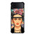 FRIDA KAHLO FACE COLORFUL ART Samsung Galaxy Z Flip 4 Case Cover