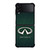 INFINITI CAR LOGO GREEN PATTERN Samsung Galaxy Z Flip 4 Case Cover INFINITI CAR LOGO GREEN PATTERN Samsung Galaxy Z Flip 4 Case Cover
