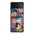 KAWS ICON FASHION FACES Samsung Galaxy Z Flip 4 Case Cover