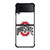 OHIO STATE LOGO FOOTBALL ICON Samsung Galaxy Z Flip 4 Case Cover