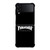 THRASHER SKATEBOARD MAGAZINE BLACK Samsung Galaxy Z Flip 4 Case Cover