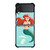 DISNEY ARIEL THE LITTLE MERMAID CLASSIC CARTOON Samsung Galaxy Z Flip 3 Case Cover