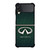 INFINITI CAR LOGO GREEN PATTERN Samsung Galaxy Z Flip 3 Case Cover