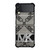 MICHAEL KORS MK LOGO EMBLEM HAND BAG PATTERN Samsung Galaxy Z Flip 3 Case Cover