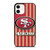 SAN FRANCISCO 49ERS AMERICAN FLAG iPhone 12 Case Cover