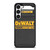 DEWALT LOGO TOUGH SYSTEM ICON Samsung Galaxy S22 Ultra Case Cover