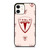 TESLA CAR LOGO COLLAGE iPhone 12 Case Cover