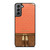 MICHAEL KORS MK LOGO BACKPACK ORANGE BAG Samsung Galaxy S21 Plus Case Cover