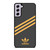 ADIDAS ORIGINALS STRIPES BLACK ORANGE Samsung Galaxy S21 FE Case Cover