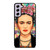 FRIDA KAHLO FACE COLORFUL ART Samsung Galaxy S21 FE Case Cover