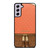 MICHAEL KORS MK LOGO BACKPACK ORANGE BAG Samsung Galaxy S21 FE Case Cover