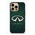 INFINITI CAR LOGO GREEN PATTERN iPhone 14 Pro Max Case Cover