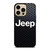 JEEP LOGO METAL ICON iPhone 14 Pro Max Case Cover